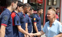 BAŞKAN KÖSE'DEN İTFAİYE EKİPLERİNE TEŞEKKÜR