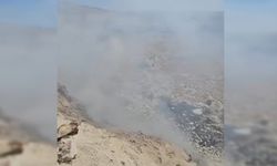 ÇANKIRI'DA ÇÖPLÜK YANGINI KORKUTTU