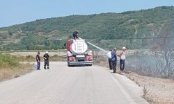 ÇAYCUMA'DA ÇALILIK ALANDA YANGIN ÇIKTI