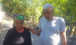 ÇAYCUMA'DA DAYANIKSIZ OLDUĞU İÇİN EVLERİ YIKILAN AİLE SOKAKTA KALDI