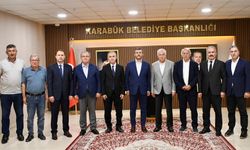 BAŞKAN ÇETİNKAYA'YA ORMAN YANGINLARI SONRASI ZİYARET