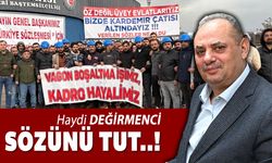 HAYDİ YUNUS DEĞİRMENCİ SÖZÜNÜ TUT..!