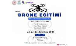 KARABÜK'TE DRONE EĞİTİMİ İÇİN GÖNÜLLÜ EĞİTMENLER ARANIYOR