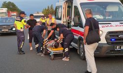 DÜZCE ANADOLU OTOYOLU'DA KAZA 3 YARALI