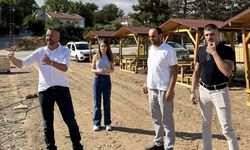 ESKİPAZAR’DA MİLLET BAHÇESİ TAMAMLANMAK ÜZERE