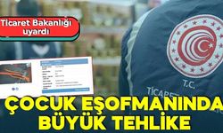 ÇOCUK EŞOFMAN TAKIMINA YASAK: BOĞULMA RİSKİ TESPİT EDİLDİ