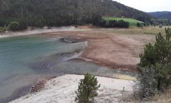 SÜNNET GÖLÜ KURUMA NOKTASINA GELDİ