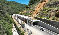ZONGULDAK-ANKARA YOLU HEYELAN KORUMA ÇALIŞMALARI SÜRÜYOR