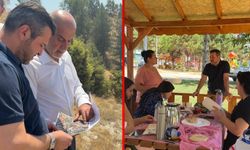 BAŞKAN ÇETİNKAYA ÇALIŞMALARI YERİNDE İNCELEDİ