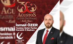 BAŞKAN ÖZER'DEN 30 AĞUSTOS MESAJI