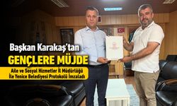 BAŞKAN KARAKAŞ'TAN EVLENECEK GENÇLERE MÜJDE