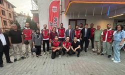 KASK KAFALILAR DERNEĞİ'NE MHP'DEN TEŞEKKÜR ZİYARETİ