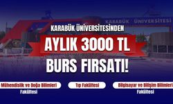KBÜ'DEN AYDA 3000 TL BURS FIRSATI