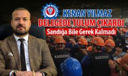 KENAN YILMAZ DELEGEDE TULUM ÇIKARDI