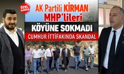 AK PARTİLİ İL GENEL MECLİS ÜYESİ MHP’LİLERİ KÖYÜNE SOKMADI