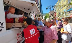 KIZILAY'DAN YANGIN ŞEHİTLERİNE VEFA