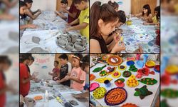 GÜLEÇ ÇOCUK EVLERİNDE SERAMİK ATÖLYESİYLE SANAT DOLU YAZ TATİLİ