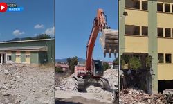 5000 EVLER CUMHURİYET ANADOLU LİSESİ YIKILIYOR