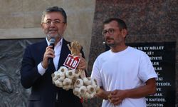TARIM VE ORMAN BAKANI YUMAKLI SARIMSAK FESTİVALİ'NE KATILDI
