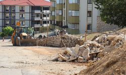 SAFRANBOLU'DA TAŞ DUVAR İNŞAATI BAŞLADI