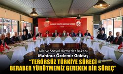 BAKAN GÖKTAŞ ŞEHİT AİLELERİ İLE BİR ARAYA GELDİ