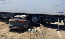 TIRIN ALTINDA METRELERCE SÜRÜKLENDİ