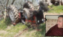 TRAKTÖRÜN ALTINDA KALAN ADAM HAYATINI KAYBETTİ