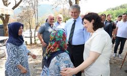 VALİ YAVUZ'DAN KONTEYNERDE KALAN VATANDAŞLARI ZİYARET
