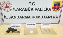 SAFRANBOLU'DA UYUŞTURUCU VE PATLAYICI MADDE ELE GEÇİRİLDİ