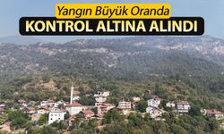 ORMAN YANGINI BÜYÜK ORANDA KONTROL ALTINA ALINDI