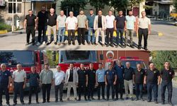 YENİDEN REFAH PARTİSİ'NDEN İTFAİYE VE BELEDİYE EKİPLERİNE TEŞEKKÜR ZİYARETİ