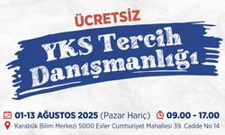 KARABÜK'TE ÖĞRENCİLERE ÜCRETSİZ YKS TERCİH DESTEĞİ