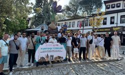 AVRUPA’DAN GELEN GENÇLER KARABÜK’TE TARİH VE KÜLTÜR TURUNDA
