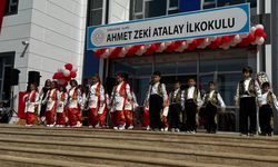 ALAPLI'DA İKİ YENİ OKUL TÖRENLE HİZMETE GİRDİ