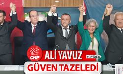 İLÇE BAŞKANI ALİ YAVUZ GÜVEN TAZELEDİ