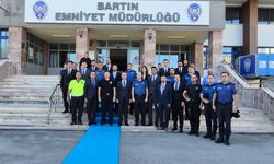 BARTIN EMNİYET MÜDÜRÜ HÜSEYİN ADATEPE GÖREVİNE BAŞLADI