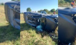 BOLU-MUDURNU KARA YOLUNDA TRAFİK KAZASI