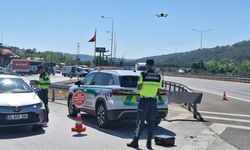 BOLU'DA CAYROKOPTER'Lİ TAKİP