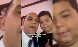ÇANKIRI VALİSİNDEN YANGINI İHBAR EDEN POYRAZ'A TEŞEKKÜR