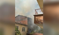 ÇANKIRI'DA EV YANGINI BÜYÜMEDEN SÖNDÜRÜLDÜ