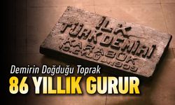 TÜRKİYE'NİN İLK ÜRETİLEN DEMİRİ 86 YAŞINDA