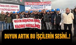 KARDEMİR MÜTEAHHİT İŞÇİLERİ KADRO UMUDUYLA BEKLİYOR