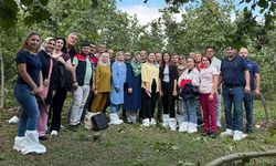 DÜZCE'DE FINDIK ÜRETİMİNİN ARTIRMAK AMACIYLA EĞİTİM PROGRAMI DÜZENLENDİ