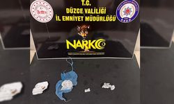 DÜZCE'DE NARKOTİK OPERASYONU 1 KİŞİ TUTUKLANDI