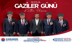 BAŞKAN ÇETİNKAYA'DAN GAZİLER GÜNÜ MESAJI
