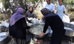 HACET BAYRAMINDA 150 KİLO PİRİNÇ 200 KİLO ETLE PİLAV HAZIRLANDI