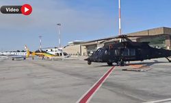 KARABÜK VE ARAÇ YANGINLARINA HELİKOPTER DESTEĞİ