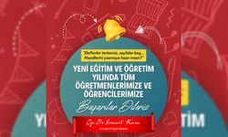 İL MÜDÜRÜ KARA'DAN ÖĞRENCİLERE BAŞARI MESAJI