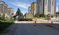 KAZI ÇALIŞMASINDA DOĞALGAZ BORUSU PATLADI