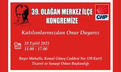CHP KARABÜK MERKEZ İLÇE 39. OLAĞAN KONGRESİNE DAVET
